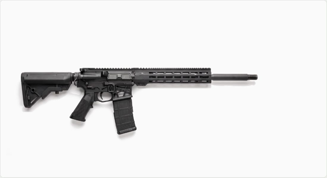 Battle Arms Development BAD556-LW Lightweight Ambi Lower on a AR-15