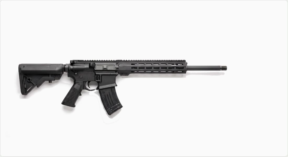 ASC 7.62x39 AR-15 10-Round Magazine on a AR-15