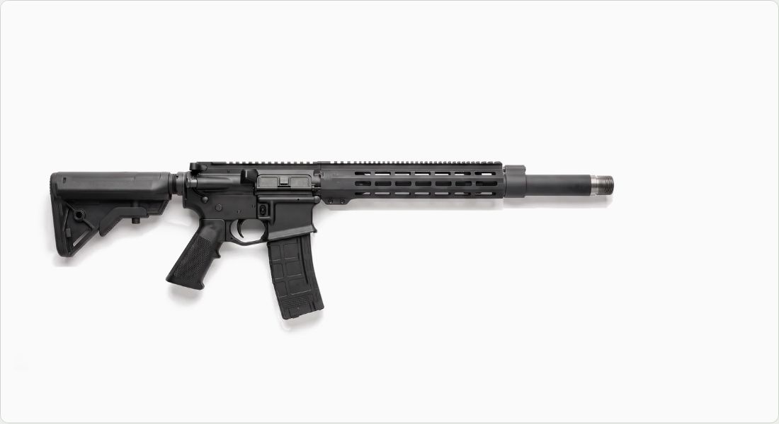 DURAMAG SS .450 Bushmaster 7-Round Magazine on a AR-15