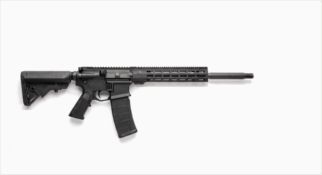 Lancer L5AWM 30-Round Magazine on a AR-15