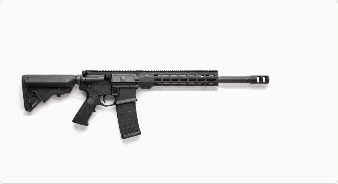 VG6 Precision Gamma 556 Muzzle Brake on a AR-15