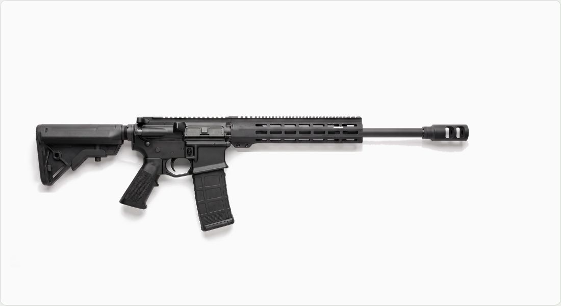 VG6 Precision Gamma 762 Muzzle Brake on a AR-15