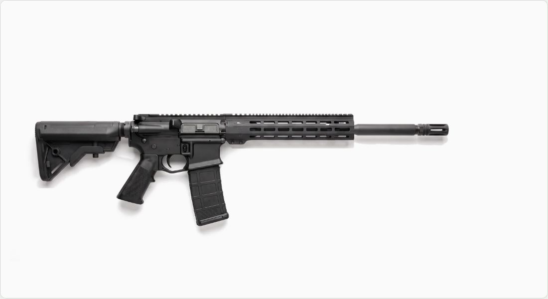 CMC Triggers A2 Birdcage Flash Hider on a AR-15