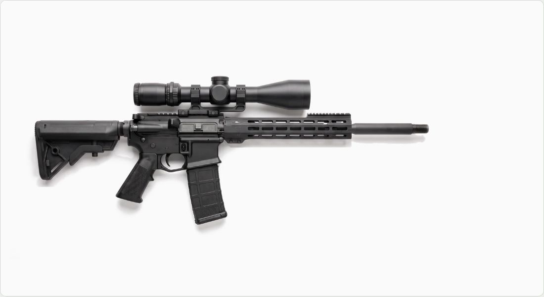 EOTech Vudu 1-10x28 FFP on a AR-15