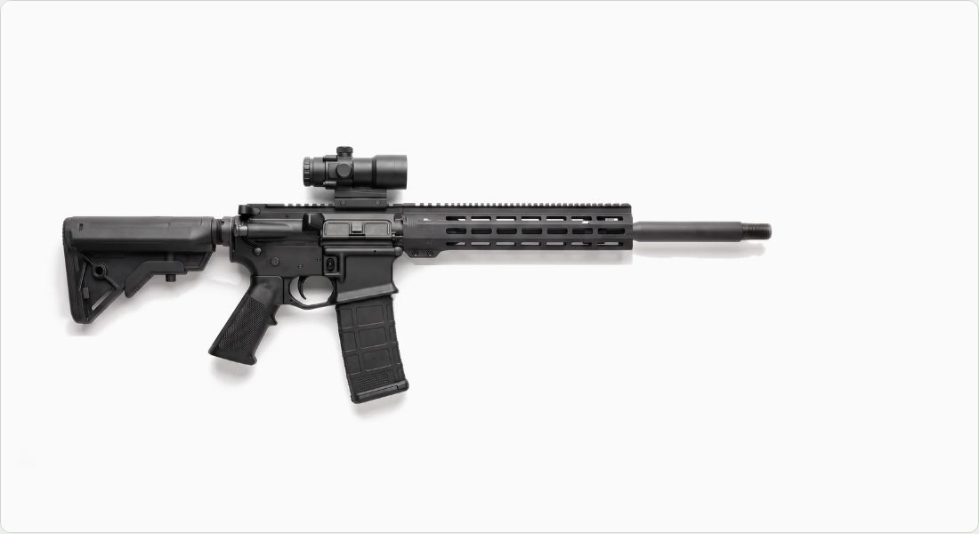 Primary Arms SLx 1x MicroPrism on a AR-15