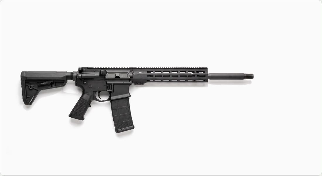 Magpul MOE SL-K Carbine Stock (Mil-Spec) on a AR-15