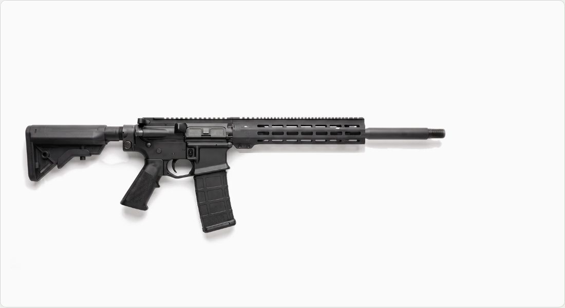 Law Tactical Folding Stock Adapter (Gen-S) on a AR-15