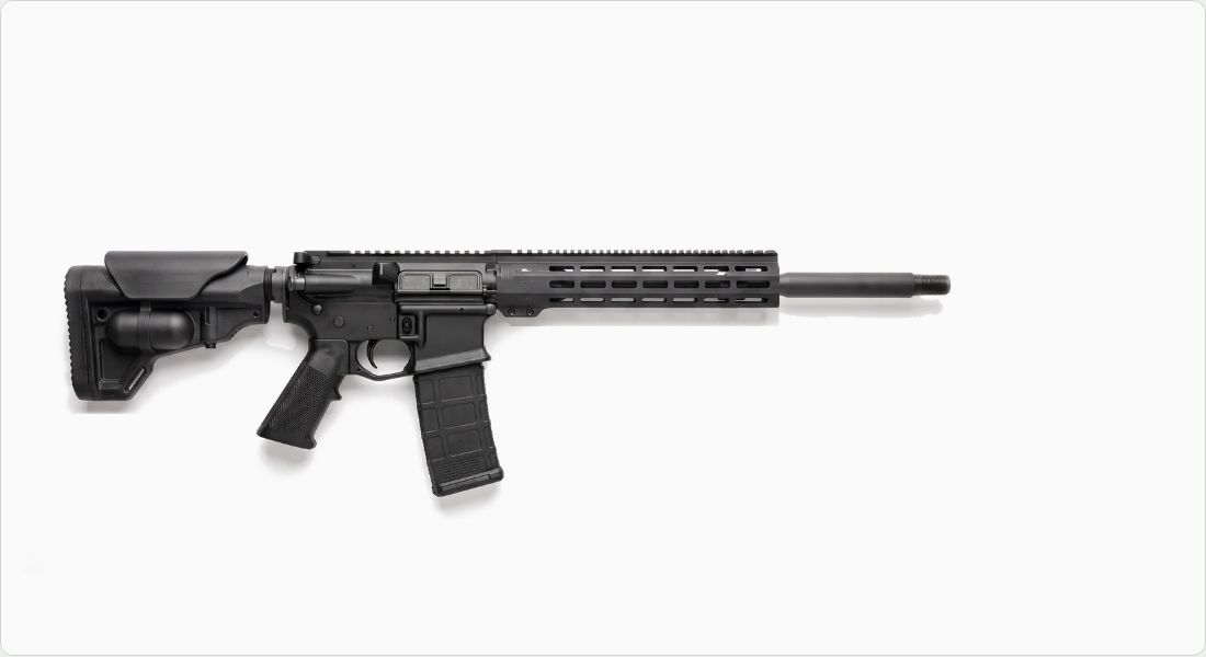 B5 Systems Enhanced SOPMOD Stock (Mil-Spec) on a AR-15