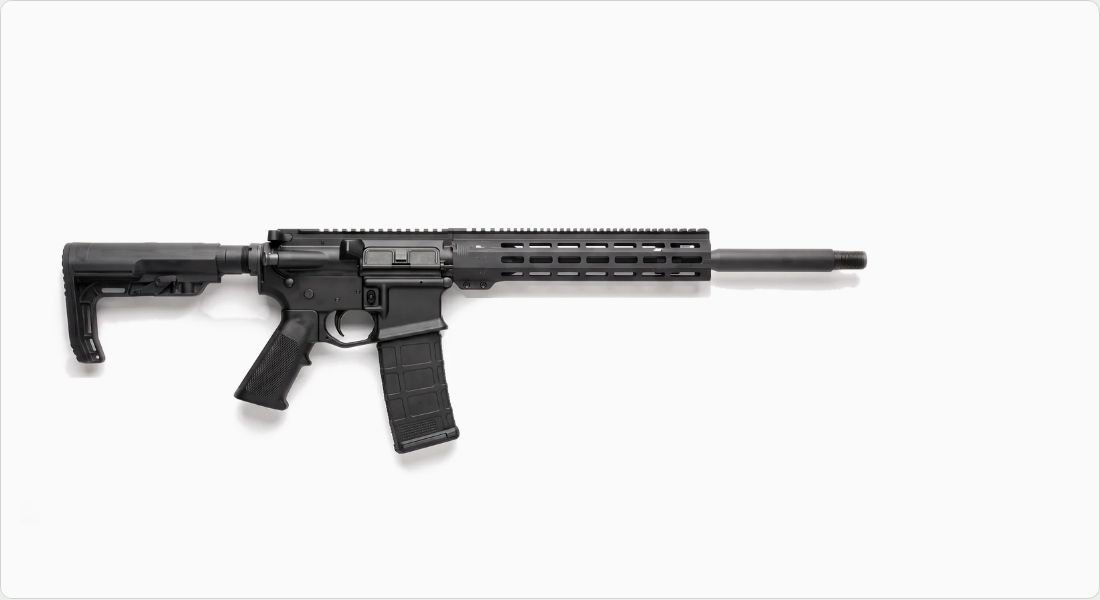 Magpul MOE SL Carbine Stock (Mil-Spec) on a AR-15