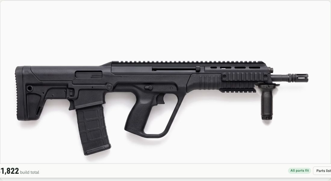 Magpul MOE RVG Rail Vertical Grip on a Bullpup