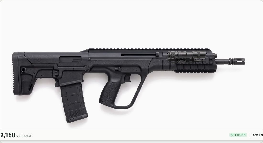 SureFire M340DFT-PRO Turbo Mini Scout on a Bullpup