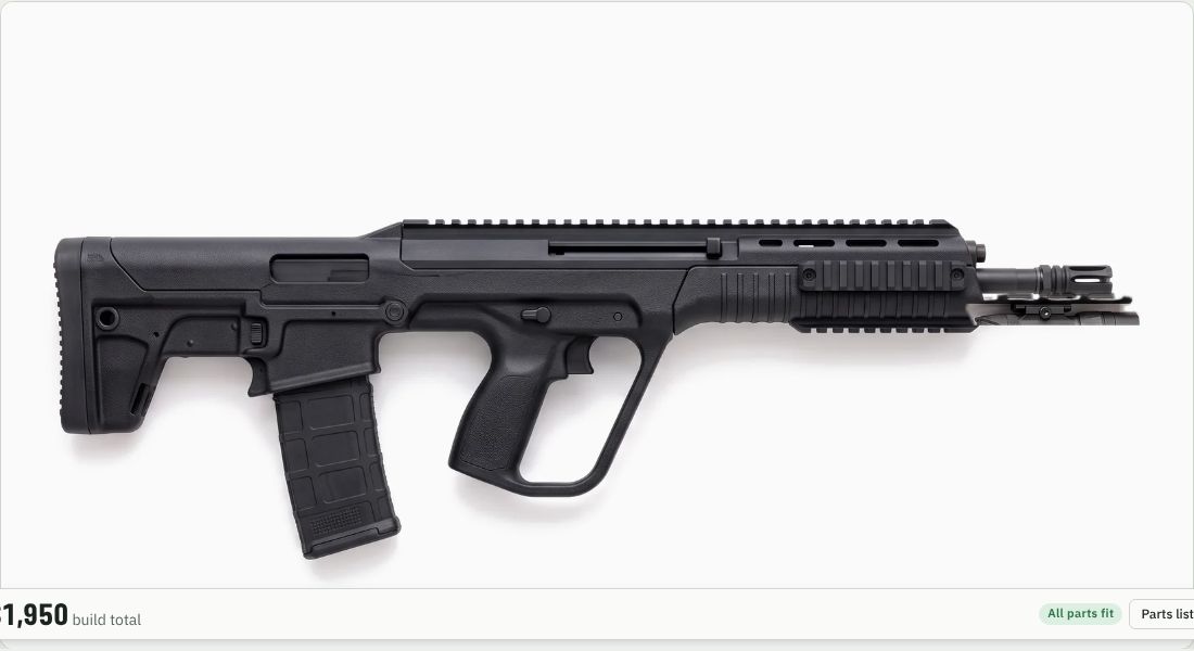 INFORCE WMLx Gen 3 on a Bullpup