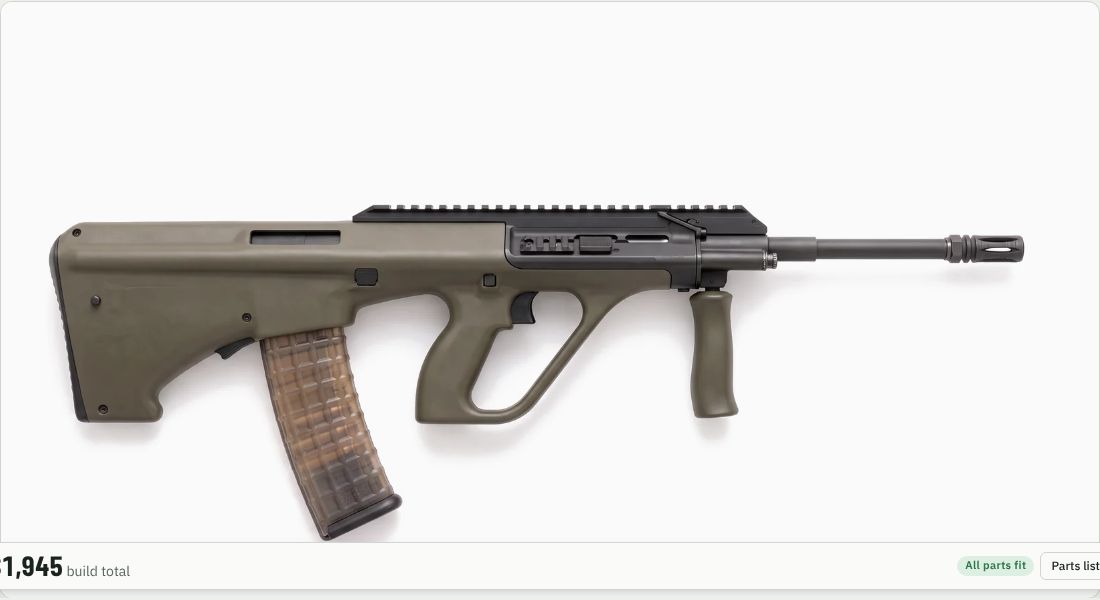 Steyr Arms AUG 42-Round Magazine on a Bullpup