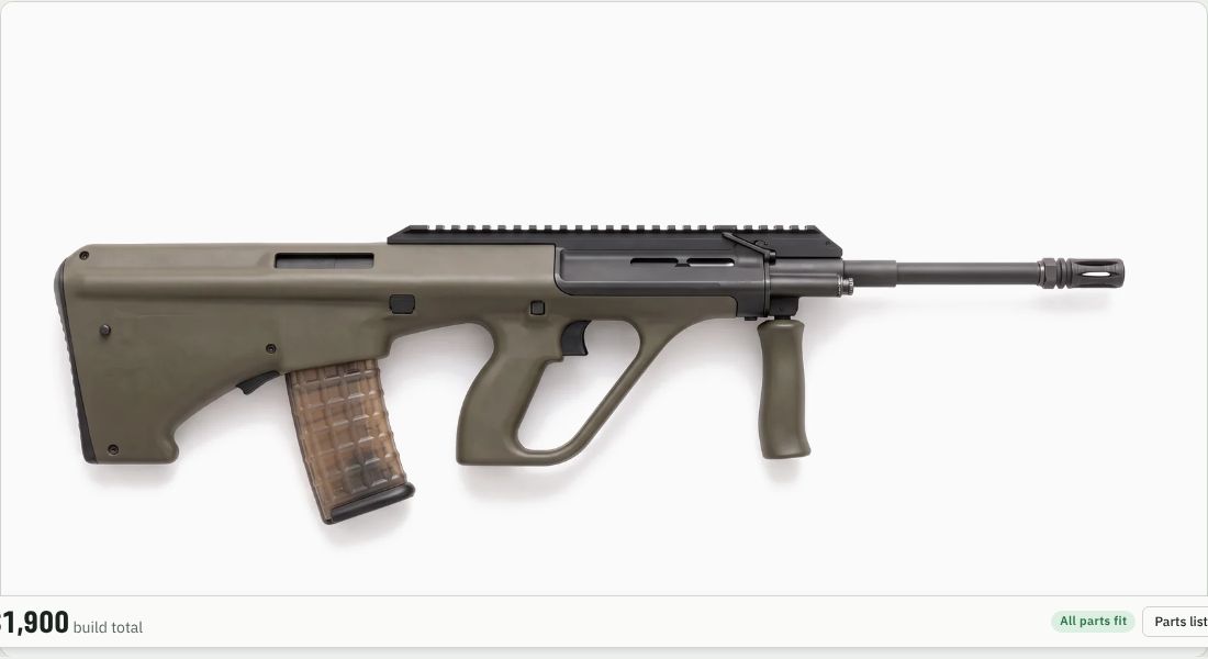 Steyr AUG A3 M1 on a Bullpup