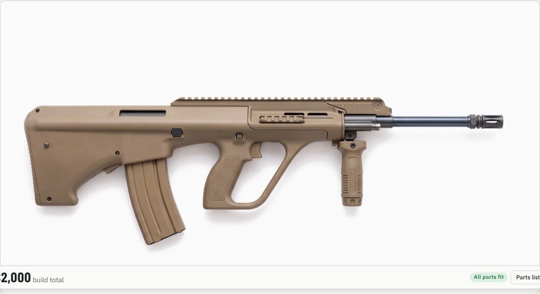 Steyr AUG A3 M2 on a Bullpup