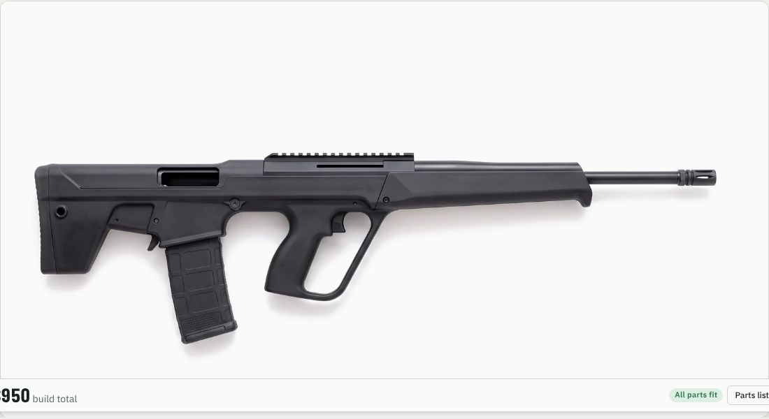 KelTec RDB17 on a Bullpup