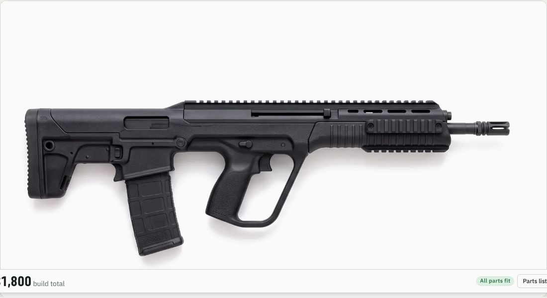 IWI Tavor X95 (XB16) on a Bullpup