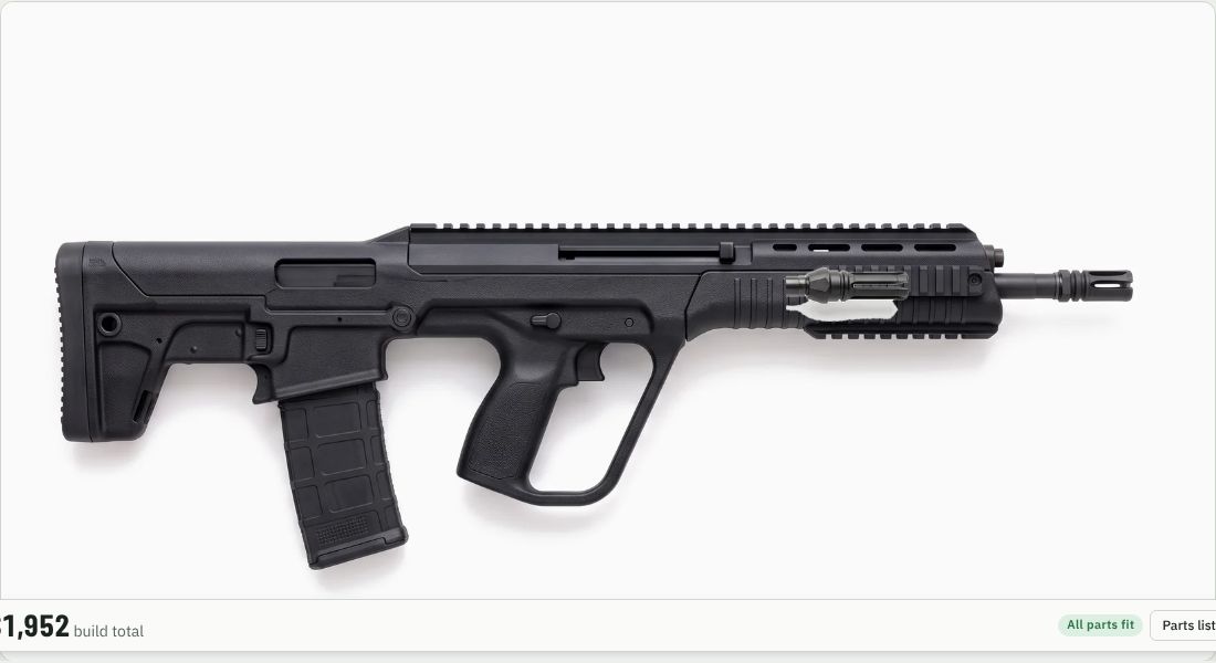SureFire WARCOMP 5.56 on a Bullpup