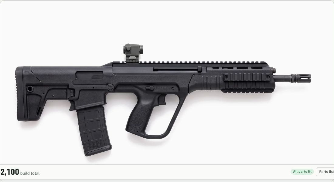 Holosun AEMS Core X2 on a Bullpup