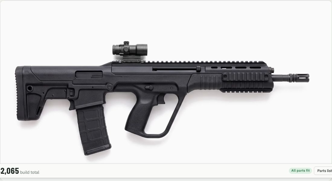 Primary Arms SLx 1x MicroPrism on a Bullpup