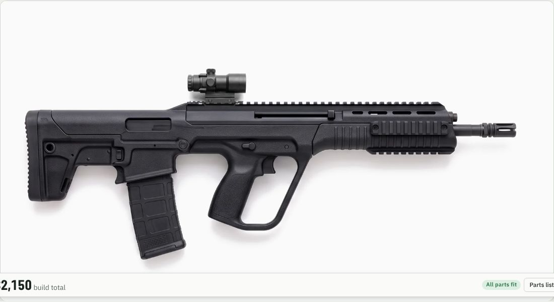 Primary Arms SLx 3x MicroPrism on a Bullpup