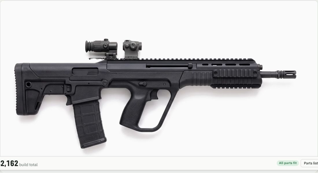 Aimpoint 3X-C Magnifier on a Bullpup