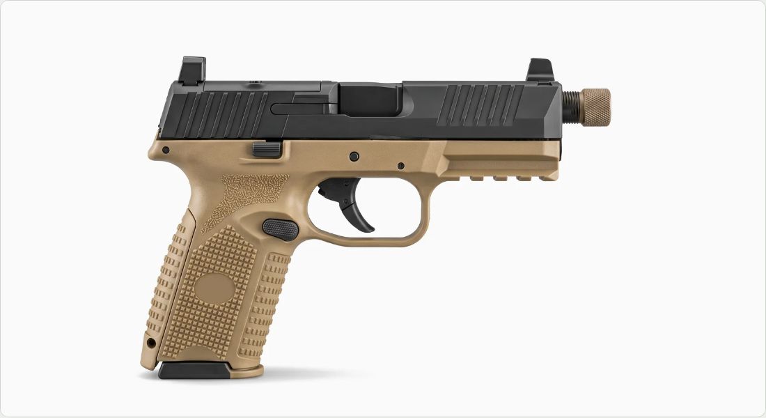 FN 509 Threaded Barrel 4.5 in on a FN
