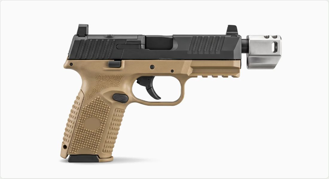 FN 509M Compensated Barrel 4.55 in on a FN