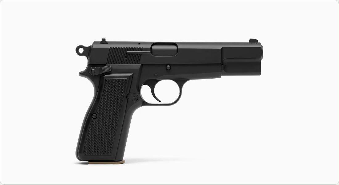 FN High Power 17-Round on a FN