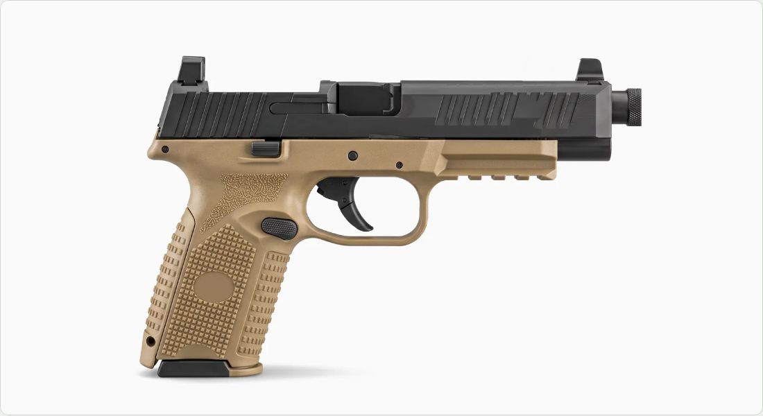 Apex Tactical 5.00 in Slide for FN 509 (ACRO cut) on a FN