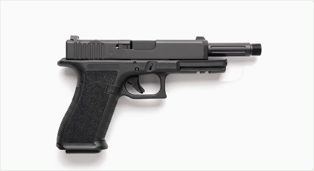 Lone Wolf AlphaWolf Threaded Barrel G17 on a Glock