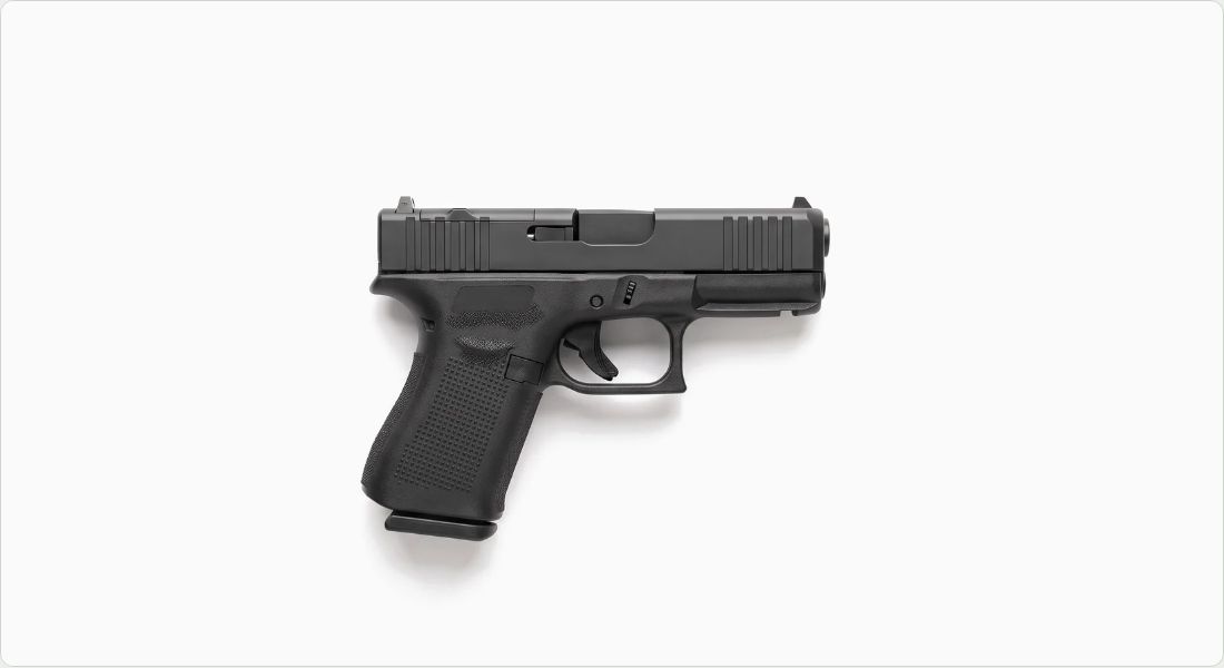 Talon Grips Adhesive Grip for Glock 43X / 48 on a Glock