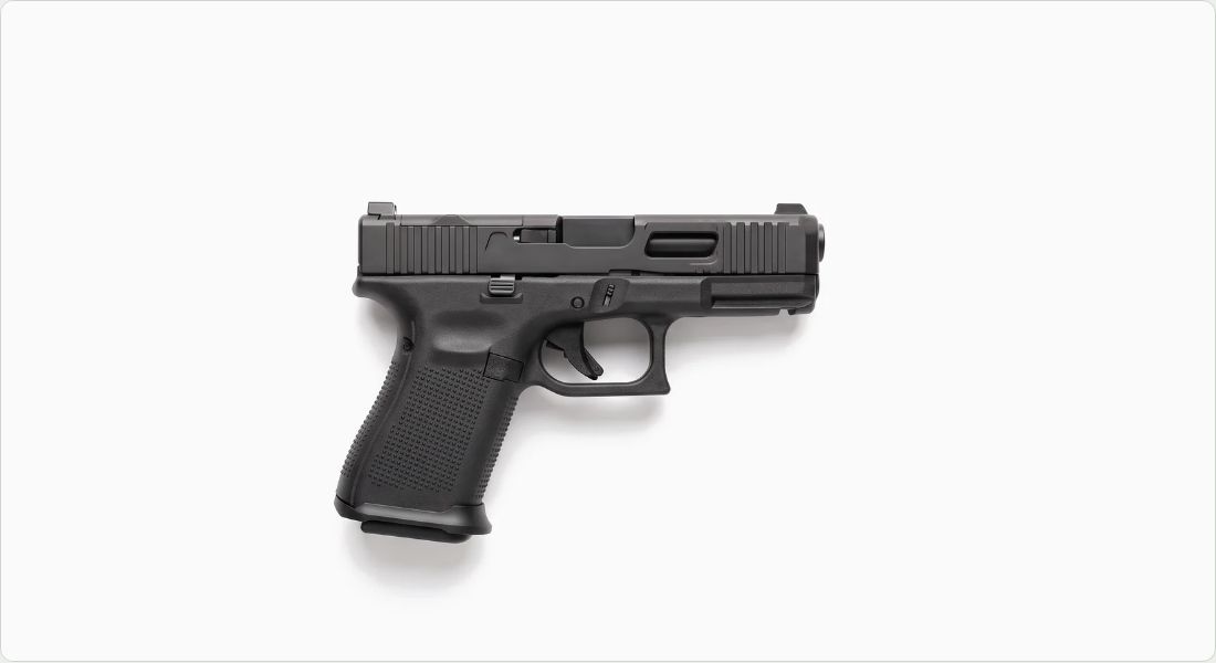 Grey Ghost Precision GGP-19 V4 Stripped Slide (Gen5) on a Glock