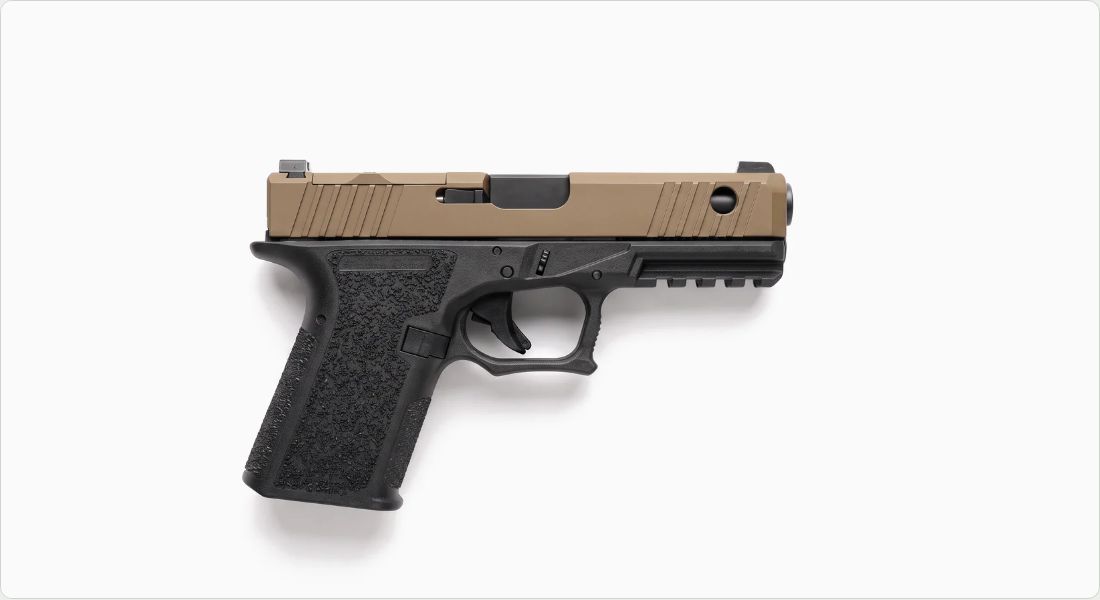 Grey Ghost Precision GGP-19 V6 Stripped Slide (Gen3) on a Glock