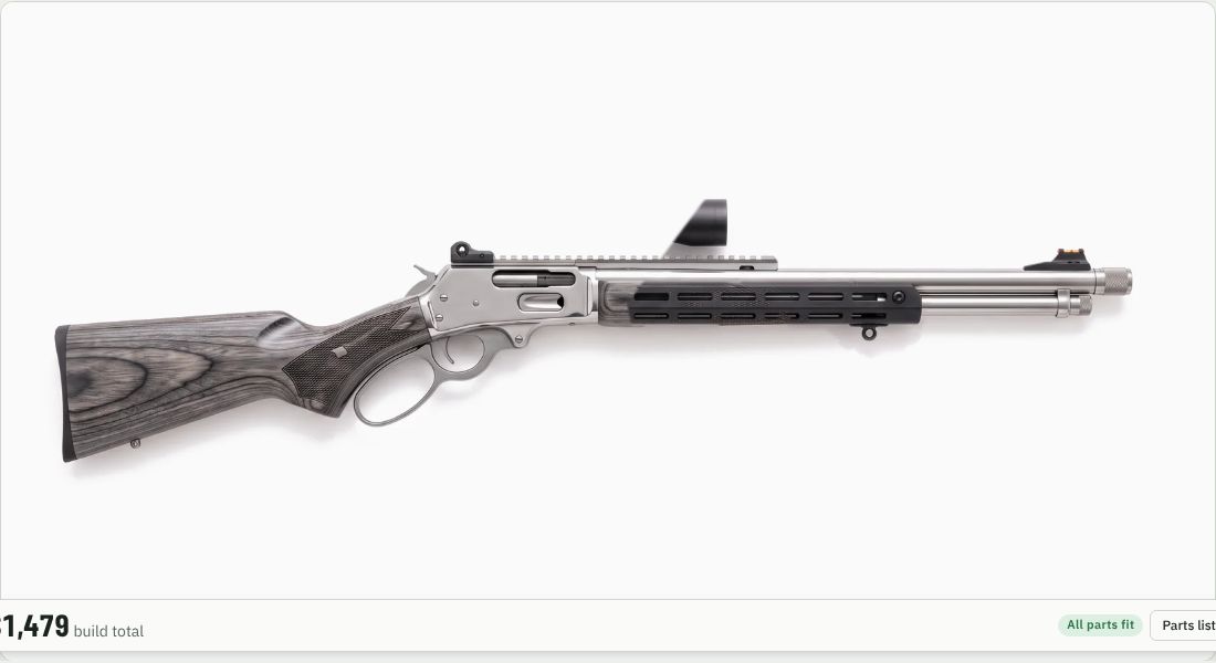 Midwest Industries Marlin M-LOK Handguard (MI-MARMR) on a Lever action