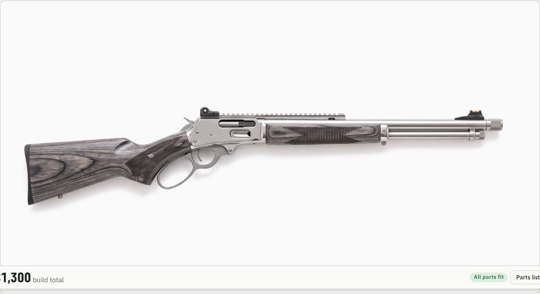 Marlin (Ruger-made) Model 1895 SBL .45-70 on a Lever action
