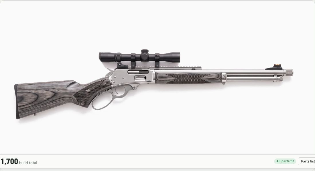 Leupold FX-II Scout 2.5x28 IER on a Lever action