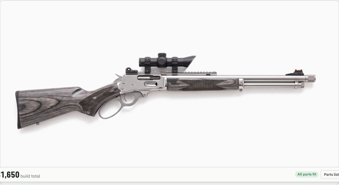 Burris Scout 2.75x20 on a Lever action