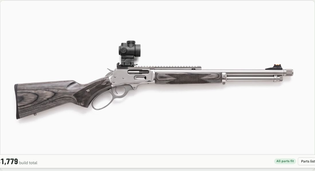 Trijicon MRO on a Lever action