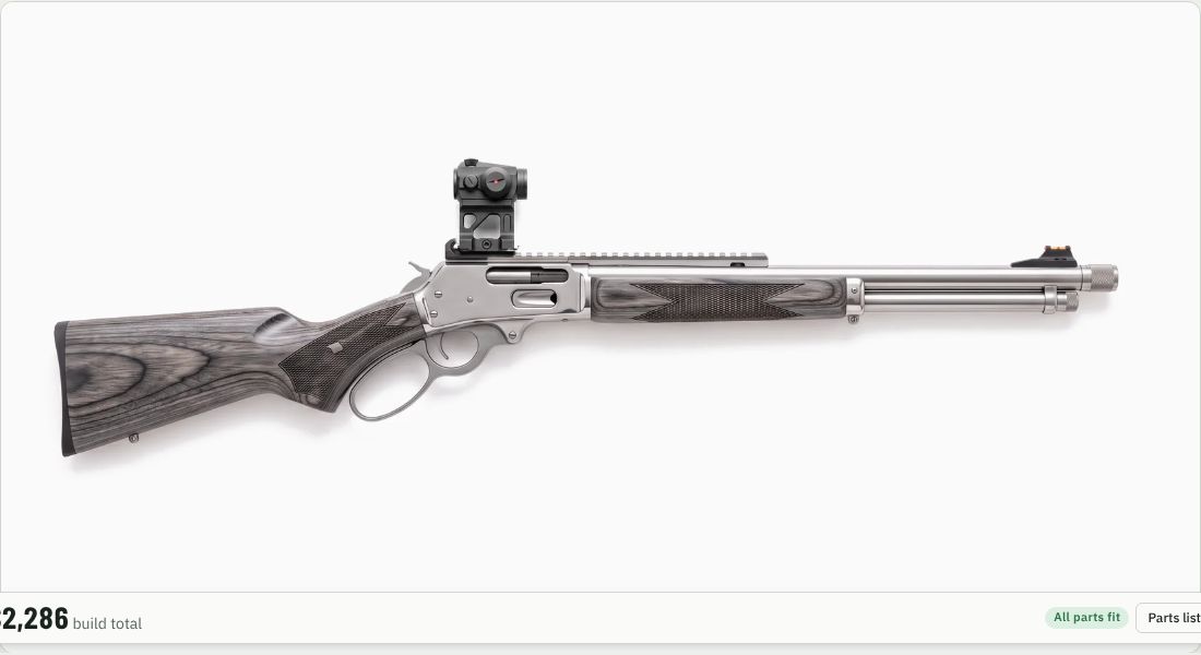 Aimpoint Micro T-2 on a Lever action