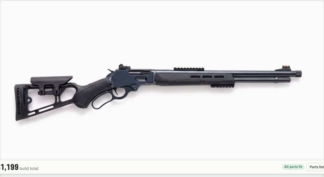Ranger Point Precision Henry Pistol Grip Stock (Black) on a Lever action