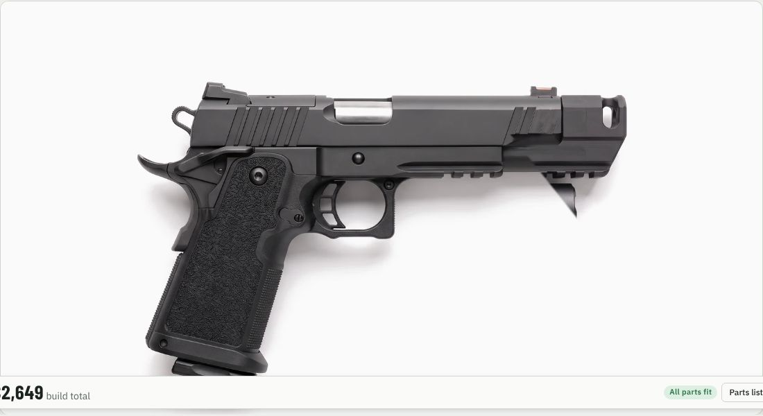 Underworld Arms Staccato P Cyclops Compensator (Multi Slot Rail) on a 2011