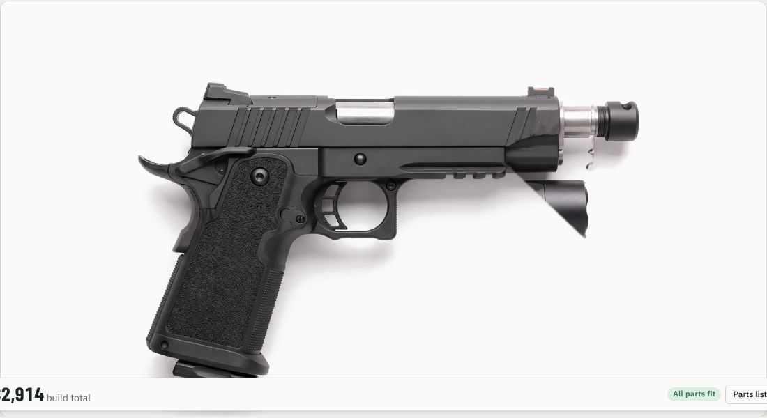 Armory Craft Staccato P Compensator 9mm on a 2011