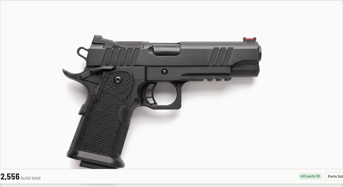 Dawson Precision Compact Carry Magwell (Staccato C / CS) on a 2011