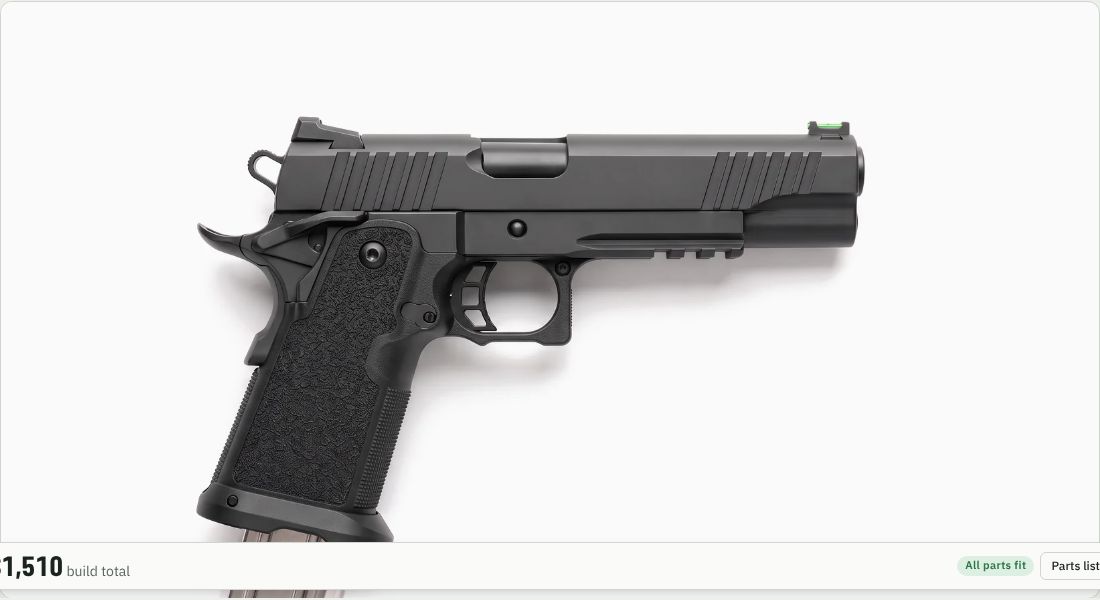 Springfield Armory 1911 DS Prodigy 20-Round on a 2011