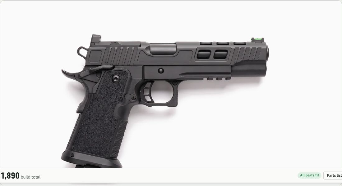 Bul Armory SAS II TAC 5" 9mm Optics Ready on a 2011
