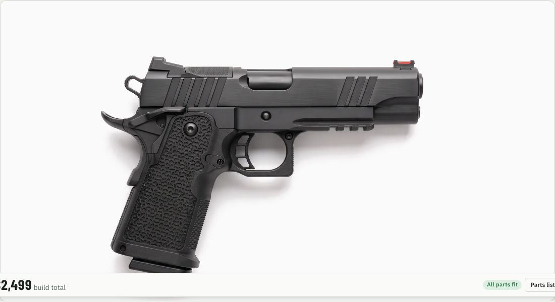 Staccato CS 3.5" Optics Ready 9mm on a 2011