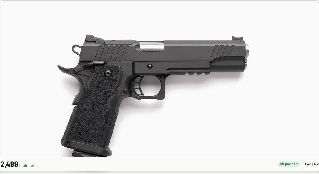 Staccato P 4.4" Optics Ready 9mm on a 2011