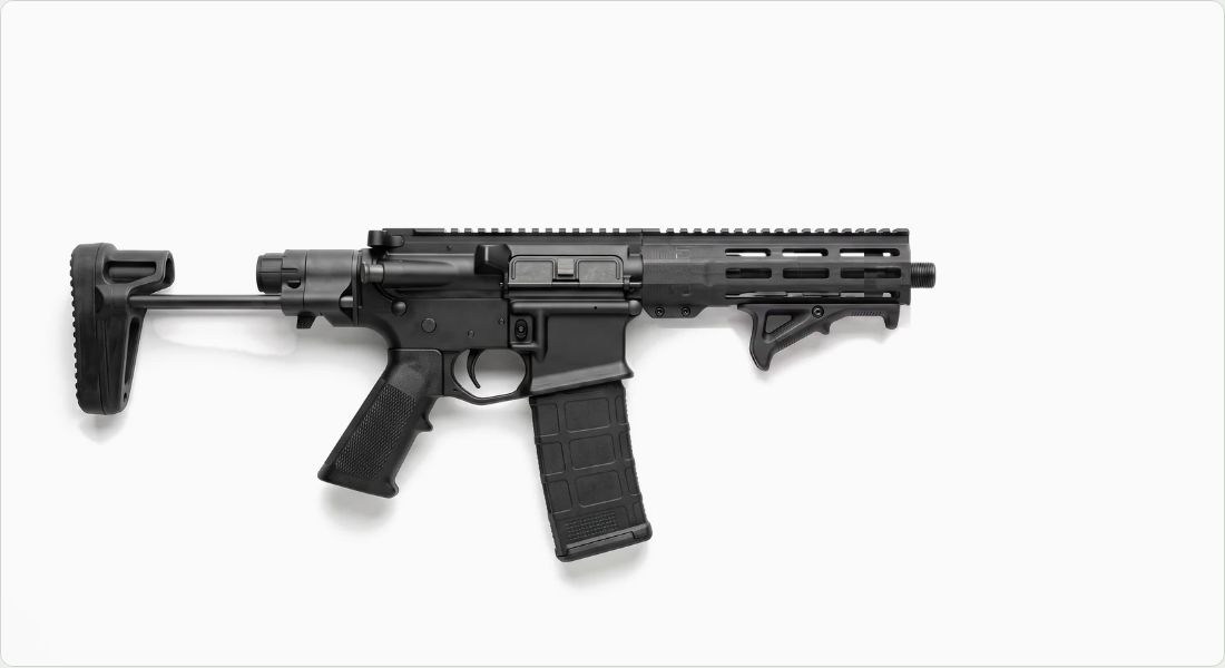 BCM Gunfighter KAG Mod 3 (M-LOK) on a AR PDW