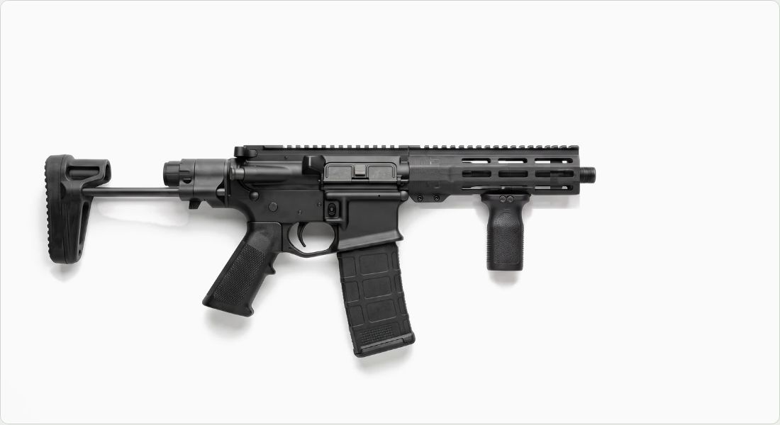 BCM Gunfighter Vertical Grip Mod 3 (M-LOK) on a AR PDW